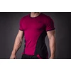 Kép 2/4 - Acrylic t-shirt Bordeaux-black