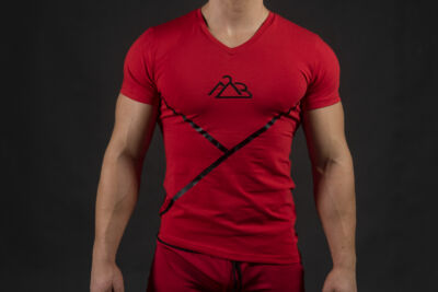 Men's Identity t-shirt RED