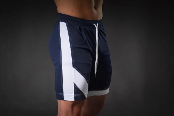 Talisman short Navy-white