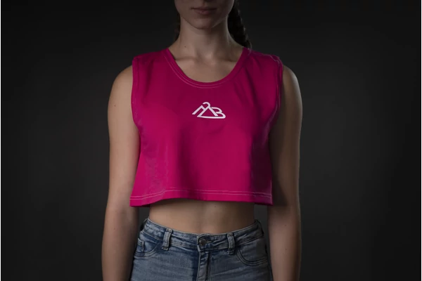 Luna crop top Pink