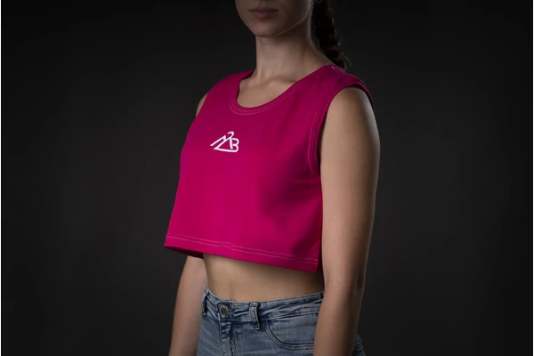 Luna crop top Pink