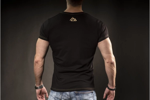 Orion T-shirt Black-Gold